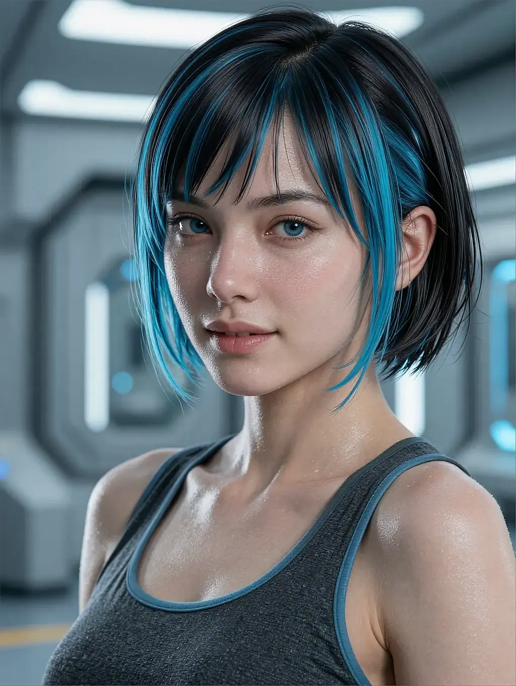 Astrid, 26 (Oslo) — Shy AI character on RawBot, AI-generated portrait